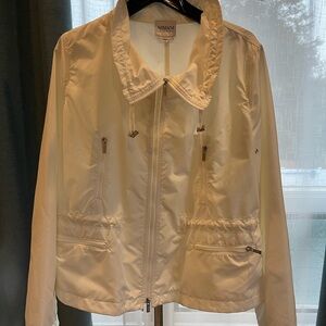 Armani raincoat or light spring coat. Like new, was purchased in the 90s.